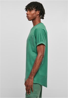 Long Shaped Turnup Tee Leaf