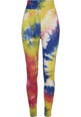 Färgstarka leggings i batikmönster