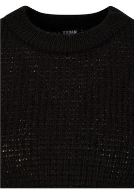 Short Waffle Sweater for Ladies