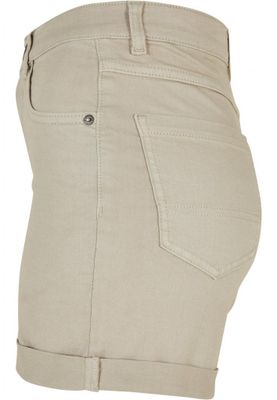 Colored Stretch Jeans Shorts Women
