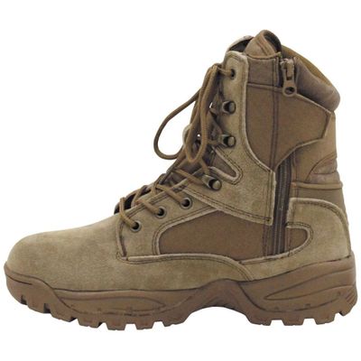 High leather and cordura boot "Mission"