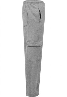 Cargo sweatpants with straight legs
