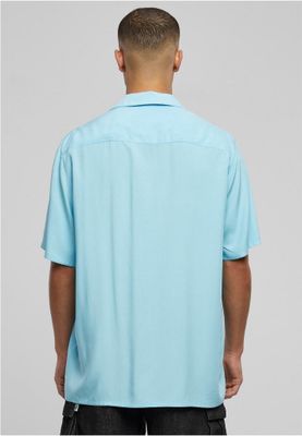 Short -sleeved shirt men's viscose