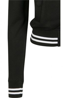 Black and white college jacket ladies