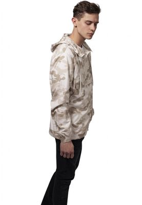 Camo Pull Over Windbreaker