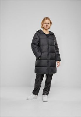 Women's long puffer jacket