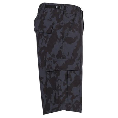Bermuda shorts with ripstop and camo