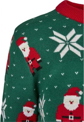 Grøn juletrøje med alvedame