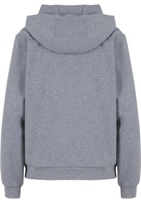Ladies Loose Light Brushed Fleece Hoody