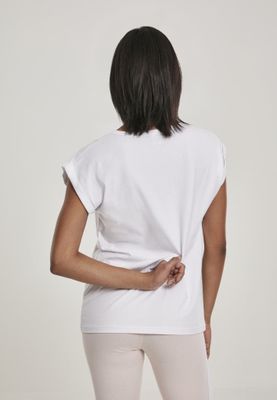 T-shirt med V-udskæring til kvinder