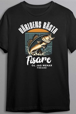 Världens bästa fisare - fiskare - T-shirt