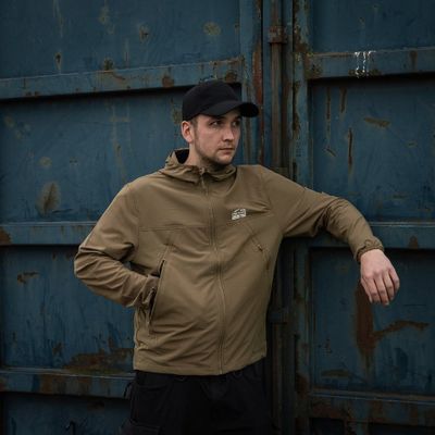 Outdoor softshell jacket