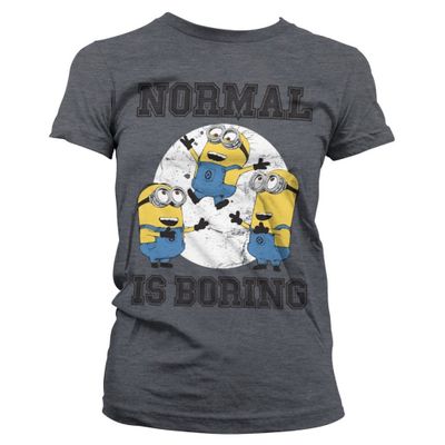 Minions - Normal Life Is Boring girly T-shirt
