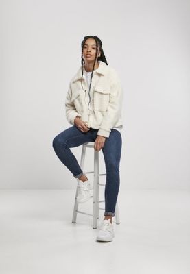 Offwhite teddyjacka lady