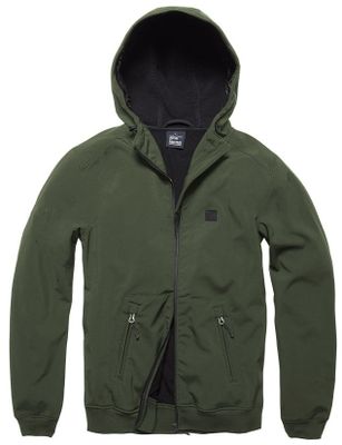 Lined softshell jacket - men