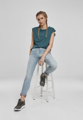 T-shirt with short and wide arms