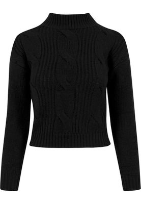 Sweater with braid pattern lady