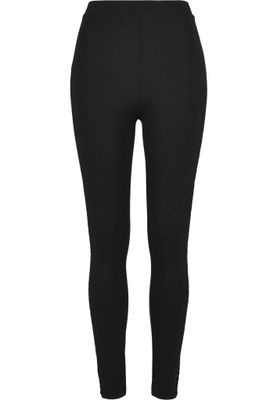 Leggings med blonder på siden