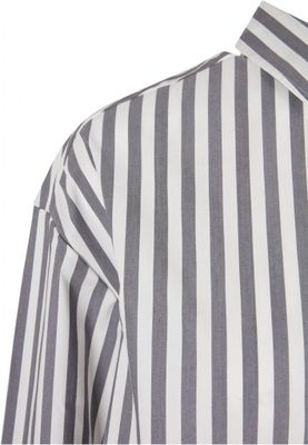 Ladies Oversized Stripe Shirt