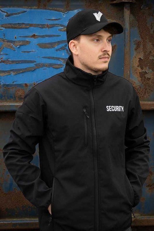 Security lined softshell jacket