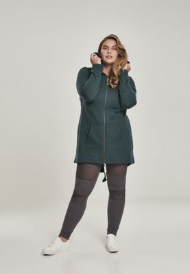 Long ziphoodie lady