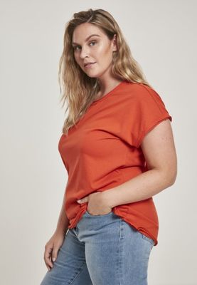 T-shirt with raw seams ladies