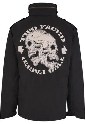Two Faced Skull M65 jacket men