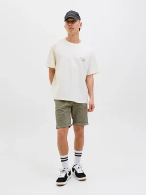 Gröna jeansshorts herr