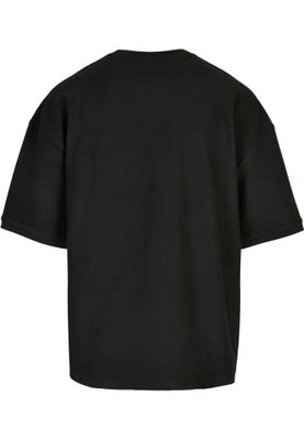 Ribbstickad t-shirt i kraftig frotté herr