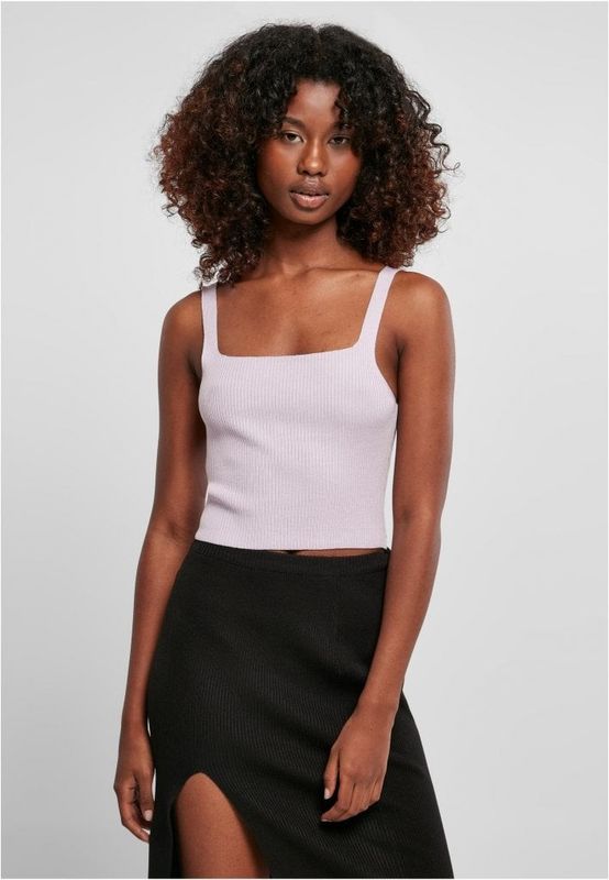 Ladies Cropped Knit Top