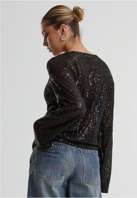 Ladies Sequins Longsleeve