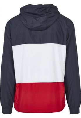 Color block pullover jacket