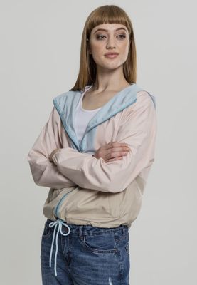 Oversize windbreaker lady