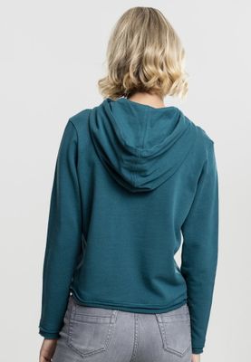 Kort hoodie dam