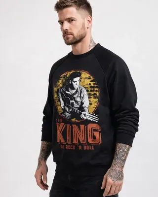 Elvis Presley - The King Of Rock 'n Roll Sweatshirt