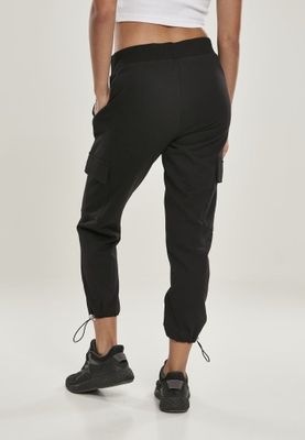 Soft pants with leg pocket lady