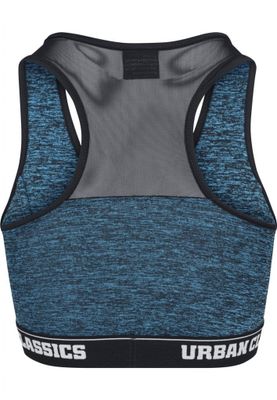 Ladies Active Melange Logo Bra