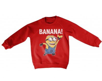 Minions - Banana sweatshirt kids