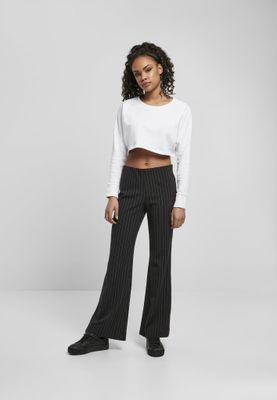 Ladies Flared Pin Stripe Pants
