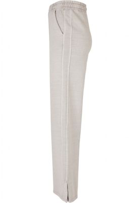 adies Heavy Terry Garment Dye Slit Pants