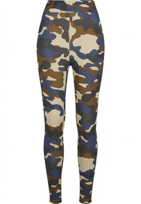 Camo leggings with high waist