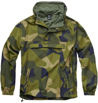 Windbreaker uforet svensk M90 camo