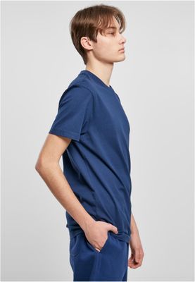 Basic Tee T-shirt för herr – Spaceblue