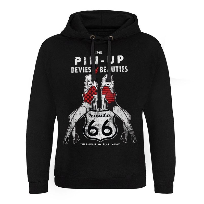 Route 66 Pin-Ups Epic Hoodie Mand