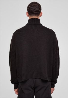 Boxy Roll Neck Sweater