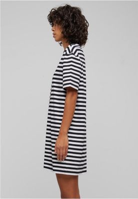 Women's striped oversize t-shirt dress