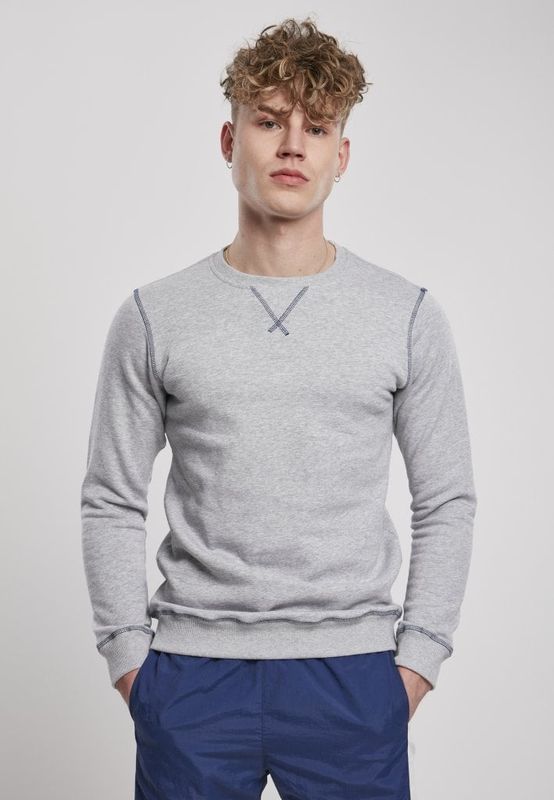 Long-sleeved sweater in cotton