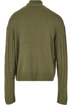 Boxy Roll Neck Sweater