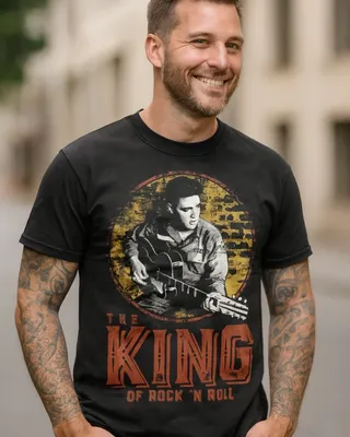 Elvis Presley - The King Of Rock 'n Roll T-Shirt
