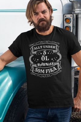 Allt under 5 öl T-shirt